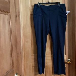 Soho stretchy material work pants.